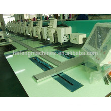 15 Heads Chenille / Chain-stitch Industry Embroidery Machine , Automatic Trimmer